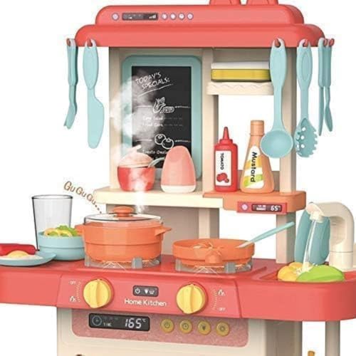 Image of Kids Kitchen Play Set with Lights & Sounds (Sound & Light Kitchen Playset)