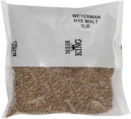 Mash King Rye Malt (1 lb) | Weyermann Whole Grain Brew & Bake Malt – Adds Spicy Rye Flavor & Body to Homebrew Beer, Bread, & Baking — view 6