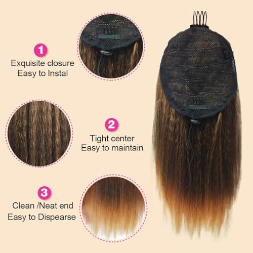 Modsight YIDAIMEI240510 Yaki Straight Ponytail Extension thumb #4