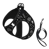 スターウォーズ 犬用ハーネス ペット牽引縄 リーシュ付き 反射材付き ベルクロ付き 調節可能な 着脱簡単 通気性 軽量 人気 おしゃれ 可愛い ペット用品 小型猫犬 お出かけ 夜間散歩 犬の散歩 ハイキング