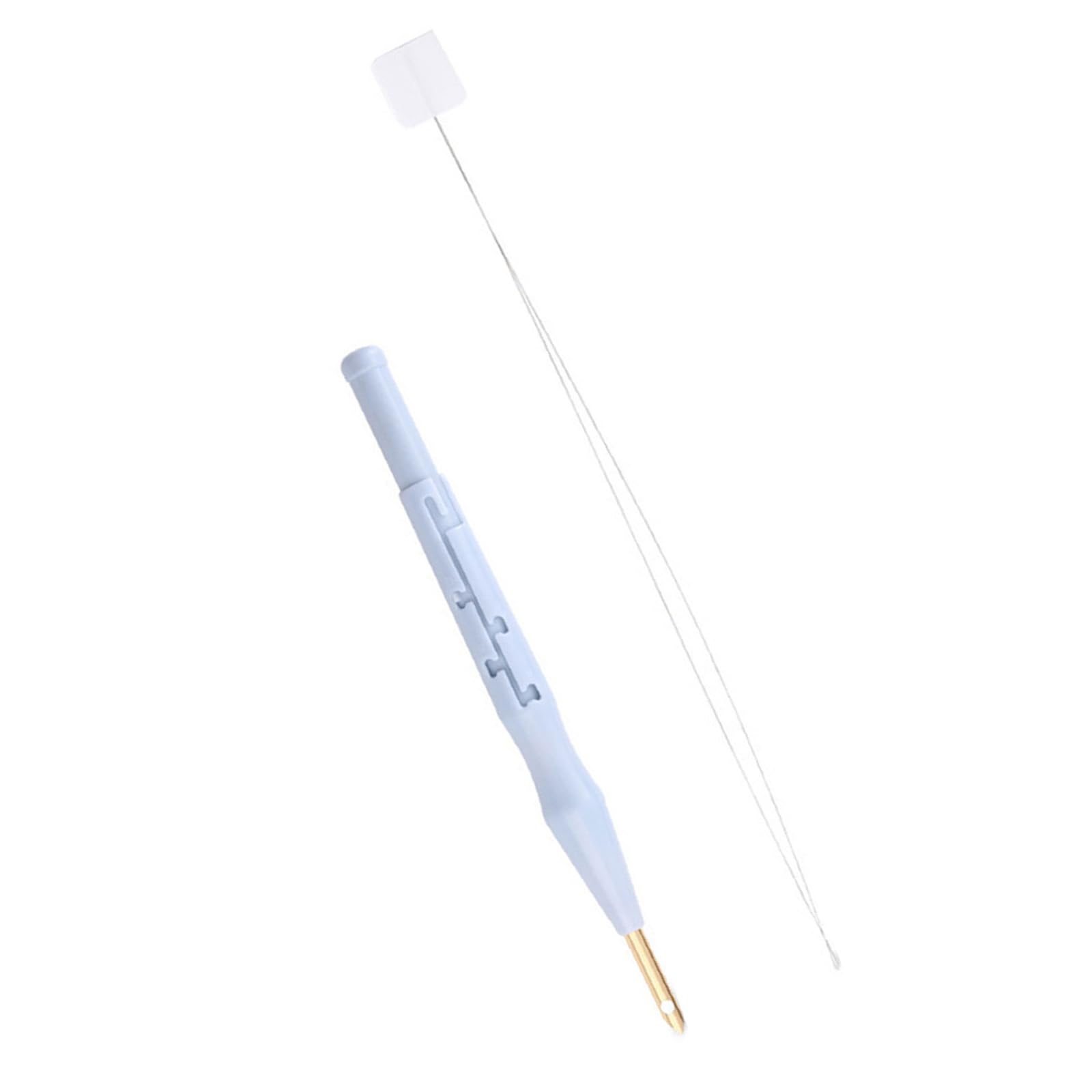 carotoe Punched Needle Embroidery Needle Sewing Accessories Punched Pen Tufting Stitching Tool Adjustable