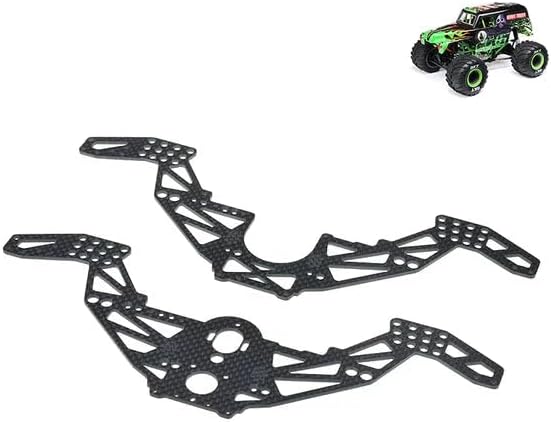 furitek Carbon Fiber Frame KIT for Losi 1/18 Mini LMT - Remote Control Car, RC Cars, RC Monster Truck Scale 1/18 Upgrade Parts (HELIDIRECT) (FUR-2580)
