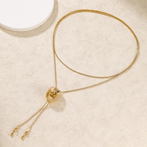 Cowboy Necklace Cowgirl Jewelry for Women Western Accessories Gold Cowgirl Accessories Country Bolo Tie Necklace Western Jewelry3