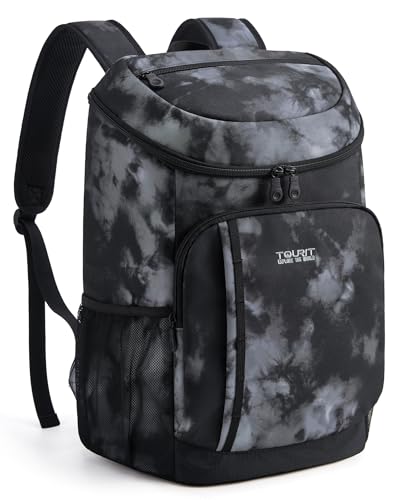 Image of TOURIT Backpack Cooler Insulated 30 Cans, Lightweight Leak Proof Travel Cooler Bag, Soft Waterproof Cooler Backpack for Men Women, Camping Hiking Beach Travel Picnic