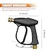 GAOLAOSY High-Pressure Car Washer Gun 4350 PSI Max, Power Washer Short Gun with 1/4