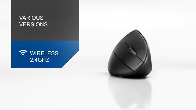 CSL - Vertical Ergonomic USB Mouse - Wired Optical Mouse TM137U
