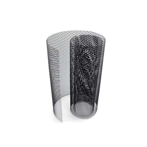 Evita daños en el motor con esta rejilla de radiador universal en malla de aluminio para coche