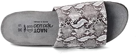 NAOT Footwear Women's Alanda Sandal Black/White Python Stretch 6 N US | Image 5