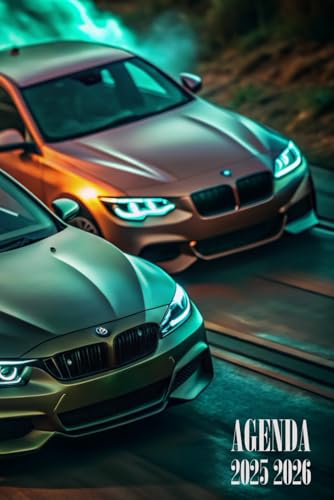 Agenda Scolaire 2025 2026: Organisateur Scolaire De Septembre à Juillet | Primaire, Collège, Lycée pour Fille et Garçon | Thème: Voiture, voiture de Course, Voiture de Sport | A5 (French Edition)