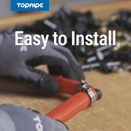 (Pack of 10) Topaipe 3/4 Inch PEX Poly Crimp Coupling by TOPAIPE - Used condition - Image 7