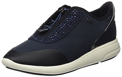Geox D Ophira E, Zapatillas Mujer, Azul (Dk Navy), 37 EU