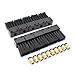 10PCS 40MM Industrial Chain Lubrication Brush Wear-Resistant Nylon Oiling Brush with 6MM Quick Plug Connector