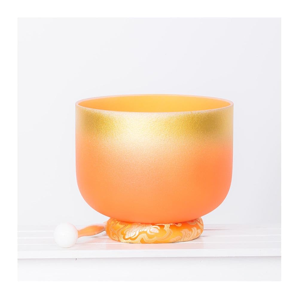 Amazon | 8インチ 7色 クリスタル シンギングボウル | 瞑想、ヨガ