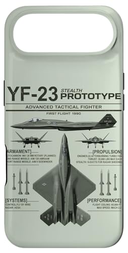 YF-23 �X�e���X�퓬�@ �~���^���[ �W�F�b�g �C���t�H�O���t�B�b�N �_�[�N�I���[�u �X�}�z�P�[�X iPhone Air �p