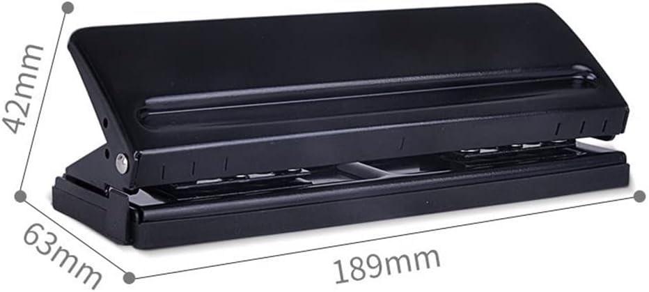 Adjustable Metal 6 Hole Punch A4/A5/A6/B3/B4/B5 Standard Sheet Planner Scrapbooking Tool