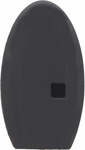 Miniatura 3 de Funda para llave de coche para Nissan Qashqai Skyline Juke Alissa X-Trail, 3 botones de goma de silicona para llave de coche