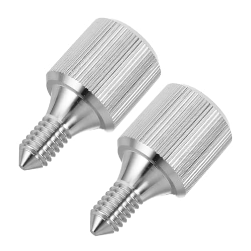 Angoily Tornillo de Fijación de Acero Inoxidable para Mezcladora de Pie 4,5 a 7 Qt, Repuesto para Cubo del Mezclador, Pack de 2 Piezas para Uso en Cocina y Repuestos de Batidora