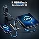 FM Transmitter Auto Bluetooth 5.3 – FM Sender mit PD 30W & QC3.0 18W Schnellladung, Freisprechanlage mit Noise Cancelling Mikrofon, LED Ringlicht, Zigarettenanzünder Adapter für KFZ