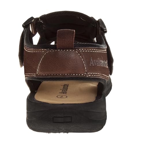 Avalanche Men's Closed Toe Strap Adjustable Summer Beach Waterproof Fisherman Sandal Watershoe3