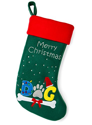 Red Bene Family Christmas Stockings Dog