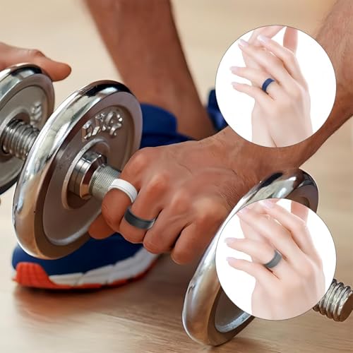 Image of 4 Pcs Smart Ring Cover, Ring Protector, Ring Cover for Smart Rings, Suitable for Men & Women, Gym, Workout, Wear