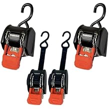 CargoBuckle G3 Retractable Ratchet Tie-Down System and The CargoBuckle F103745 Mini G3 Retractable Tie-Down Ratchet 2-Pack