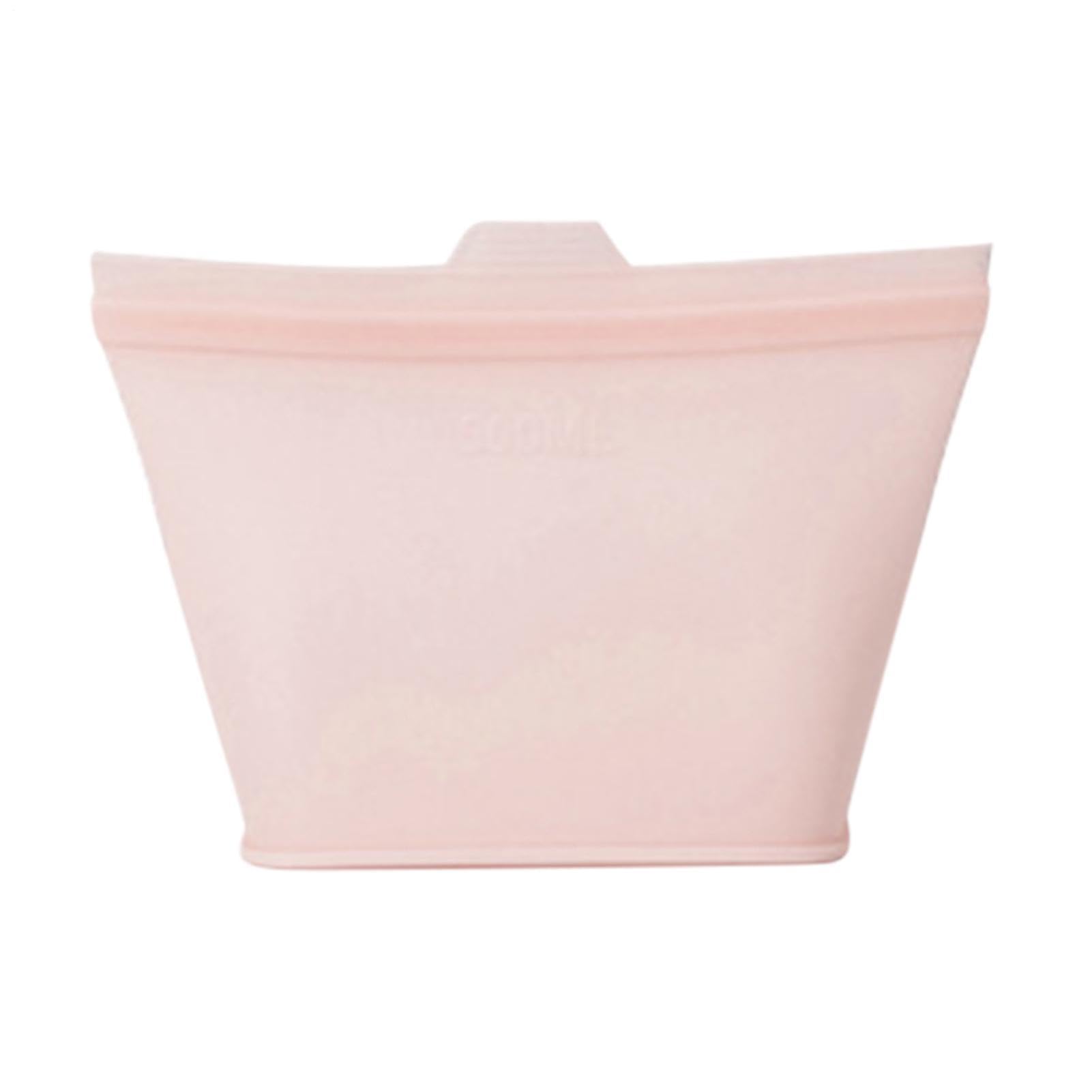 Bolsas de congelación de silicona reutilizables y herméticas con acabado impermeable de 500 ml