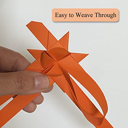 Mix Of Colors Paper Strips For Weaving Projects (Multi Color Packs). Paper Strips For Moravian Stars, German Stars And Froebel Stars. 100 Strips Per Pack (3/4 Inch, Multi Color) #TOP3