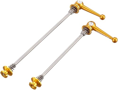 Miniatura 5 de ASIR Brocheta de liberación rápida para bicicleta, eje de aleación de titanio, eje delantero y trasero, eje de rueda de bicicleta para bicicleta de