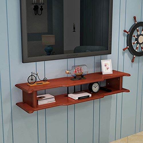 Schwimmendes Regal Moderner TV-Ständer mit Ablagefach An der Wand montierte TV-Halterung TV-Konsole Entertainment Center TV-Schrank