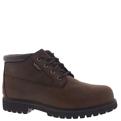 Skechers Men's Trevok ST WP Work Boot Dark Brown 10