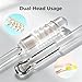 48 Pcs Earwax Removal Adhesive Swabs Ear Wax Removal Tool & Ear Cleaning Tool Kit, with Gentle Removal Stick for All Ages (Double Head)