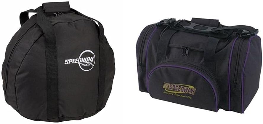 Speedway Nylon Small Pit Bag and Helmet Bag