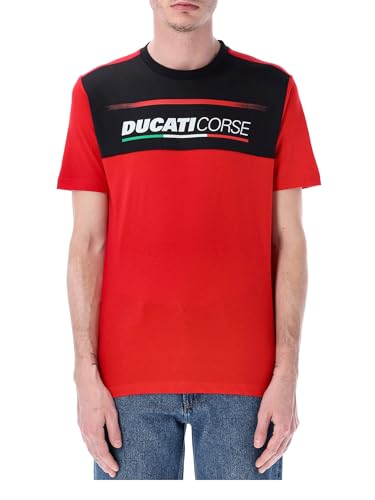 Camiseta para hombre Ducati Corse de acabados limpios y tacto suave