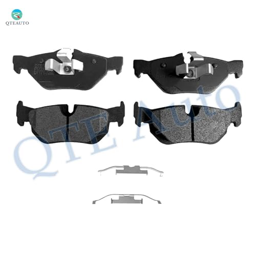 Image of PM Auto Rear Ceramic Brake Pads Compatible With 2007-2013 BMW 328I Base