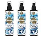 Fabulosa, Antibacterial Spray and Wear Dry Washing Fabric Clothes Freshener Spray Pack, Blue, 250ml, Fresh Breeze (Pack of 3)