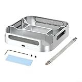 Struttura resistente alla polvere: presenta uno schermo filtro antipolvere che protegge dai detriti mentre i cuscinetti in silicone mantengono la stabilità senza graffiare le superfici.