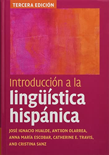 Portada de Introducción a la lingüística hispánica