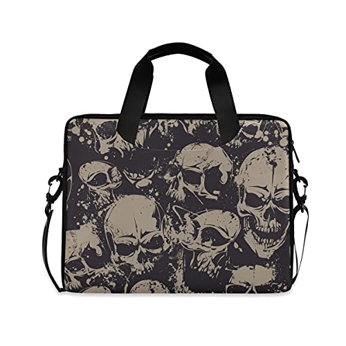 MNSRUU Laptop Bag for 15.6 inch Black Gothic Bats