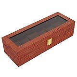 Geräumiger Raum: Jedes Uhrenkissen bietet Platz für Uhren unterschiedlicher Größe. Zwischen Deckel und Kissen ist genügend Platz, um Uhren verschiedener Größen aufzunehmen.