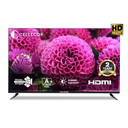 Image of CELLECOR 80 cm (32 inch) HD Ready LED TV (E32N) - Free Installation - Black