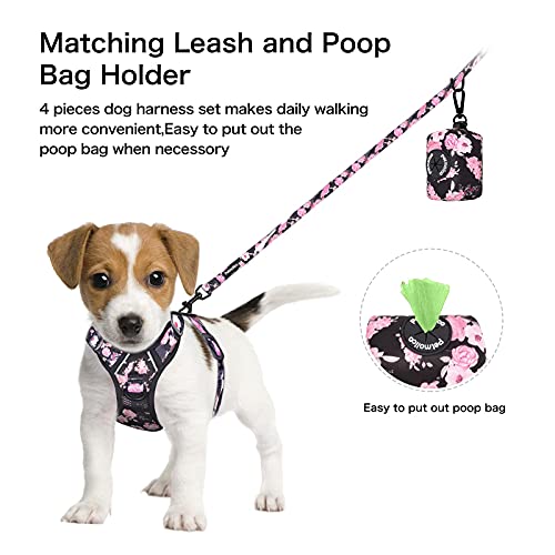 Petmolico No Pull Dog Harness Set, 2 Leash Attchment Easy Control Handle Reflective Vest Dog Harness Medium Breed… - Image 5
