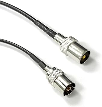 RG174 Cable IEC PAL DVB-T to SMA/F TV Male Plug & Female Jack RF Jumper Pigtail Adapter 20cmTVJ-TVK,100cm