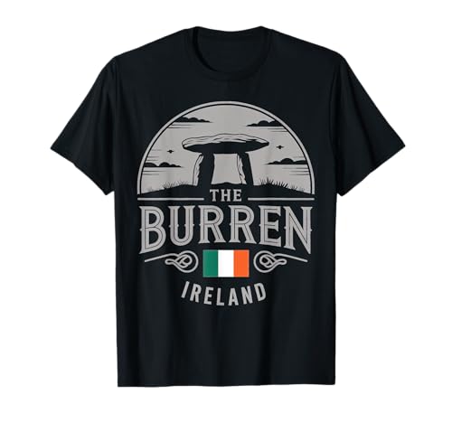 El Burren Éire Travel City Irlanda Aventura Descubrir Camiseta