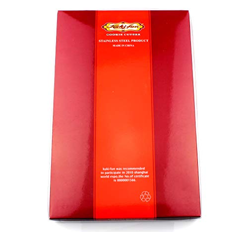 Number Cookie Cutters Set 9 Piece Numeral Cookie Cutters Mold Set Stainless Steel Biscuits Fondant Decorating Jelly Fondant Sugar Number Cutter Set Tools With Christmas(3 Inch Number Cutter) #TOP2