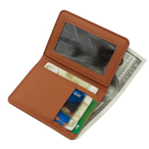 PU Short Wallet Women's ID Card Holder Multi Slot Coin Purse(Blue)4