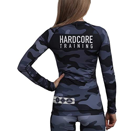 Hardcore Training Women Rash Guard Long Sleeve Compression Base Layer Tight Fitness Yoga Running Gym Workout2