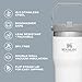 STANLEY IceFlow Stainless Steel Tumbler - Vacuum Insulated Water Bottle for Home, Office or Car Reusable Cup with Straw Leak Resistant Flip Cold for 12 Hours or Iced for 2 Days, Iris, 30OZ