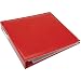 We R Memory Keepers We R Classic Leather D-Ring Album 12"X12", Real Red