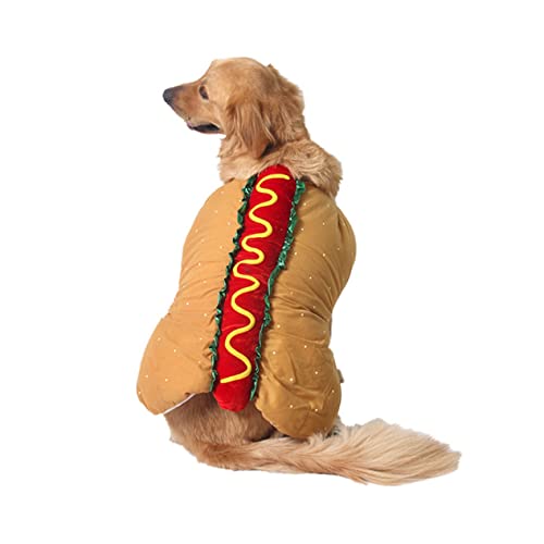 Disfraz de perro Hot Dog talla XXS COLLBATH miniatura 3